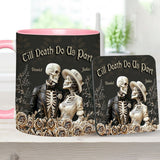 Till Death Do Us Part – Personalized Christmas Gift Mug for Couples
