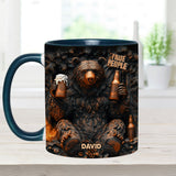 I Hate People - Personalized Camping Accent Mug