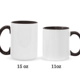 I Just Absolutely Entirely & Unconditionally F*cking Love Lou - Personalized Couple Accent Mug