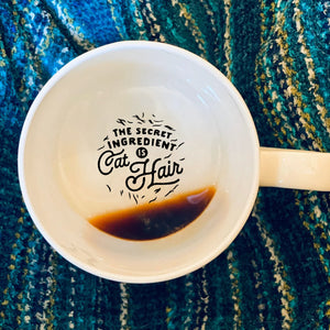 The Secret Ingredient - Personalized Cat Hidden Message Mug