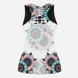 Mama Bear - Personalized Mother Hollow Tank Top and Leggings