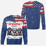 This Grandma Belongs To These Cuties - Personalized All Over Shirt