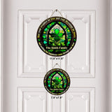 Irish Blessing - Personalized Saint Patrick's Day Round Wood Sign