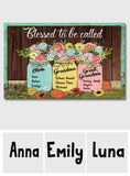 Blessed To Be Called - Personalized Grandma Canvas And Poster