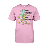 Only The Best Moms Get Promoted To Grandma - Personalized Grandma T-shirt And Hoodie