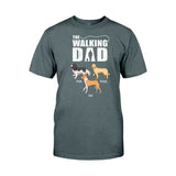 The Walking Dad - Personalized Dog T-shirt And Hoodie