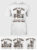Just A Dad Who Always Came Back With The Milk - Personalized Father T-shirt And Hoodie