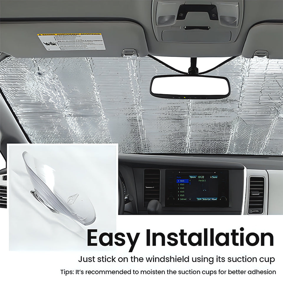Don't Look Back - Personalized Car Sunshade