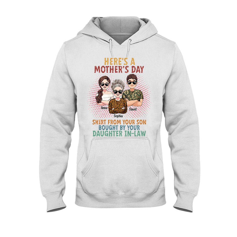 A Shirt From Your Son/ Daughter - Personalized Mother T-shirt And Hoodie