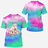 This Grandma Belongs To Daisy Elephant Version - Personalized Grandma All Over Shirt