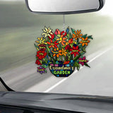 Grandma's Garden - Personalized Grandma Car Ornament