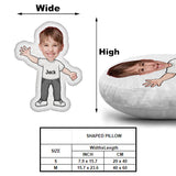 Grandma's Cuties - Personalized Grandma Shaped Pillow