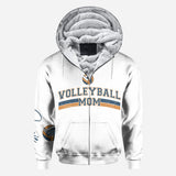 Volleyball Mom With Any Kid Name & Number - Personalized Volleyball All Over Shirt