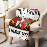I Wanna Do Bad Things With You - Personalized Couple Blanket