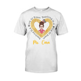 Teaching Is A Work Of Heart - Personalized Teacher T-shirt And Hoodie