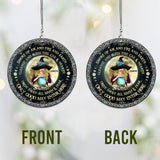 Smoke Of Air And Fire And Earth - Personalized Witch Car Ornament