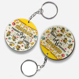 Grandma's Reasons To Bee Happy - Personalized Grandma Keychain