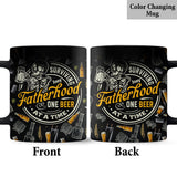 Surviving Fatherhood One Beer At A Time - Personalized Father Mug