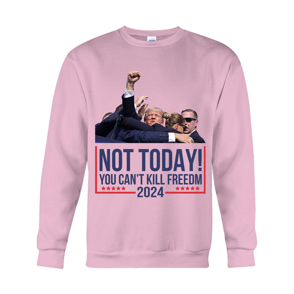 Not Today T-shirt, Never Surrender Shirt, Fight For America T-shirt, Retro Rally Shirt, Fight Fight Fight Shirt