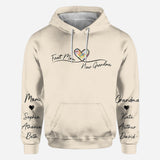 First Mom Now Grandma - Personalized Grandma All Over Shirt