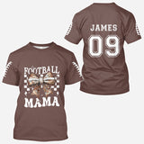 Football Mama - Personalized Football All Over Shirt