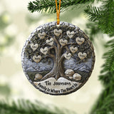 Merry Christmas - Personalized Family Ornament