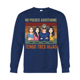 No Puedes Asustarme - Personalized Father T-shirt And Hoodie