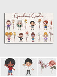 Grandma's Garden - Personalized Grandma Canvas And Poster