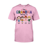 This Grandma Belongs To - Personalized Grandma T-shirt And Hoodie