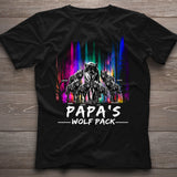 Grandpa's Wolf Pack - Personalized Grandpa T-shirt And Hoodie