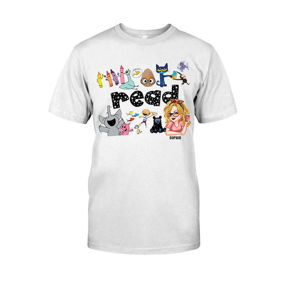 Read - Personalized Teacher T-shirt And Hoodie