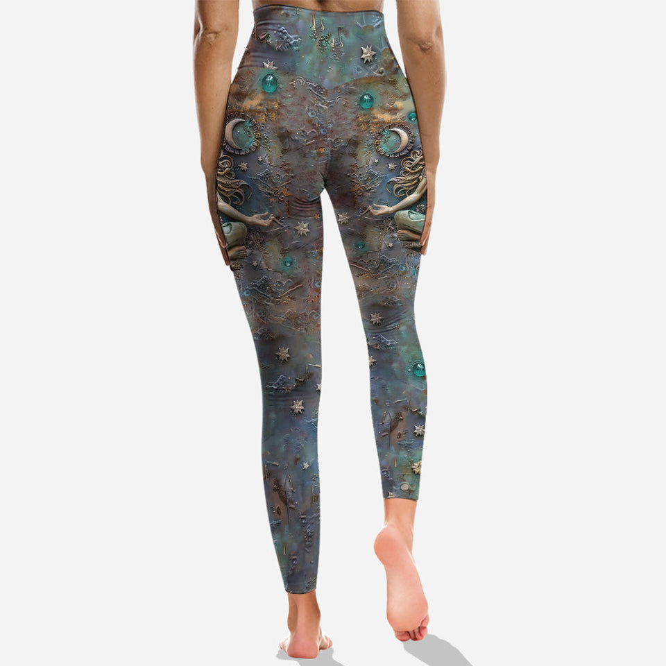 Lose Your Mind Find Your Soul - Personalized Yoga Hoodie and Leggings