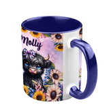 Cute Little Highland Cow - Personalized Accent Mug