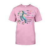 Nothing Scares Me Grandma Turtle - Personalized Grandma T-shirt And Hoodie