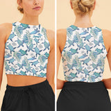 Love Turtles - Personalized Turtle Crop Tank Top