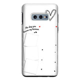 The Day You Became My Hooman Dog Cat Pet Lover Custom Photos And Calendar - Personalized Dog Clear Phone Case