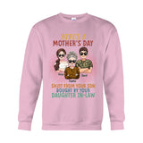 A Shirt From Your Son/ Daughter - Personalized Mother T-shirt And Hoodie