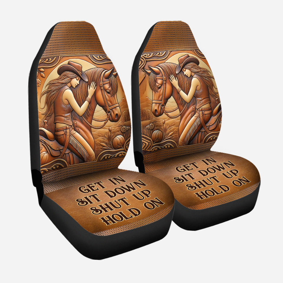 Get In Sit Down - Horse Seat Covers