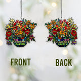 Grandma's Garden - Personalized Grandma Car Ornament
