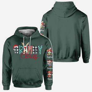Grammy Claus - Personalized Grandma All Over Shirt