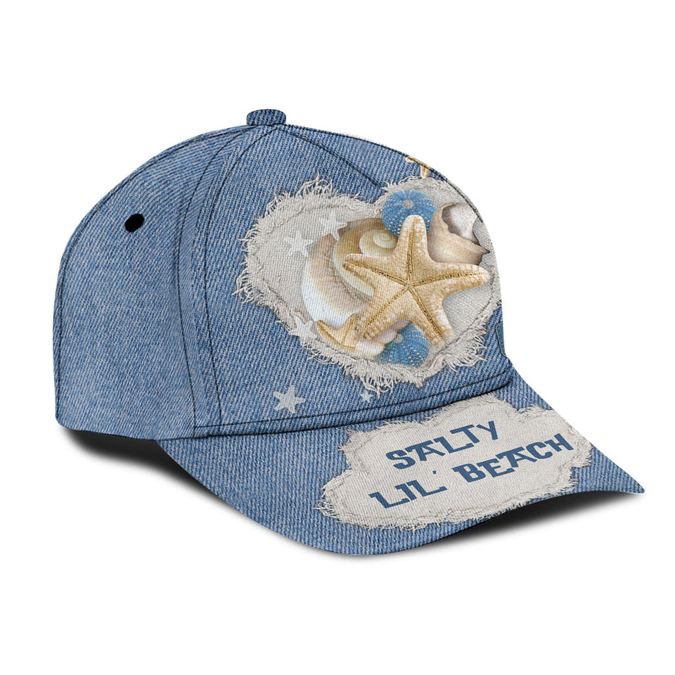 Salty Lil Beach - Personalized Sea Lover Classic Cap
