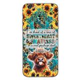 Sassy Highland Cow - Personalized Phone Case