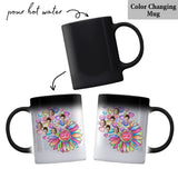 Heart Candy Flower BFF With Face Custom - Personalized Bestie Mug