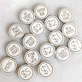 Easter Egg Tokens Set - Easter Day Easter Egg Tokens