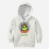 Green Pumpkin Mama Any Title - Personalized Stole Christmas All Over Shirt