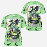 The Shit Stirrer - Personalized Witch All Over Shirt