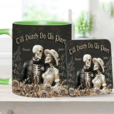 Till Death Do Us Part – Personalized Christmas Gift Mug for Couples