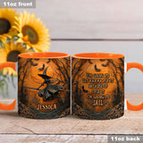I'm Going To Let Karma Fix It - Personalized Witch Accent Mug