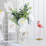 Holding Mom's Hand - Personalized Mother Ceramic Flower Vase