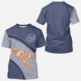 Best Dad Ever - Personalized Father All Over Shirt